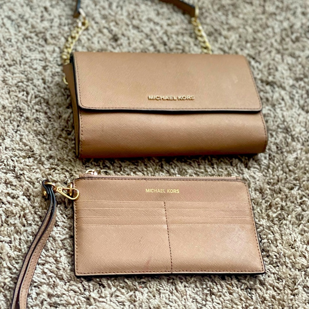 Michael Kors Nude CrossBody Purse